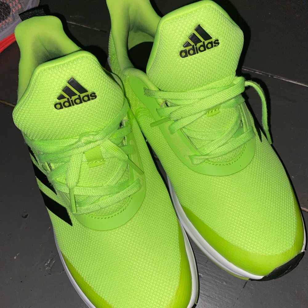 adidas Kids Sneakers in Neon Green and Black